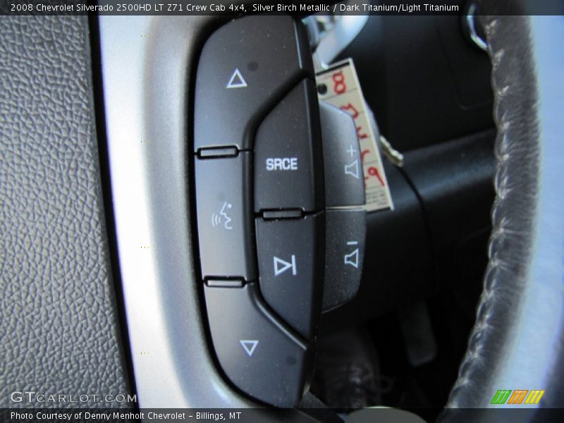 Silver Birch Metallic / Dark Titanium/Light Titanium 2008 Chevrolet Silverado 2500HD LT Z71 Crew Cab 4x4
