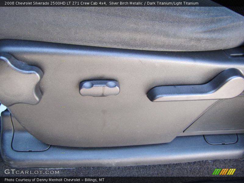 Silver Birch Metallic / Dark Titanium/Light Titanium 2008 Chevrolet Silverado 2500HD LT Z71 Crew Cab 4x4