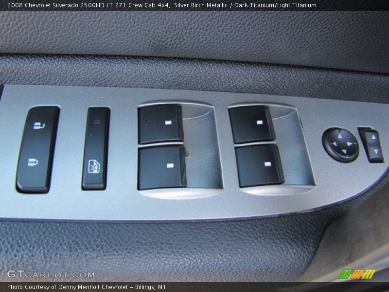 Silver Birch Metallic / Dark Titanium/Light Titanium 2008 Chevrolet Silverado 2500HD LT Z71 Crew Cab 4x4