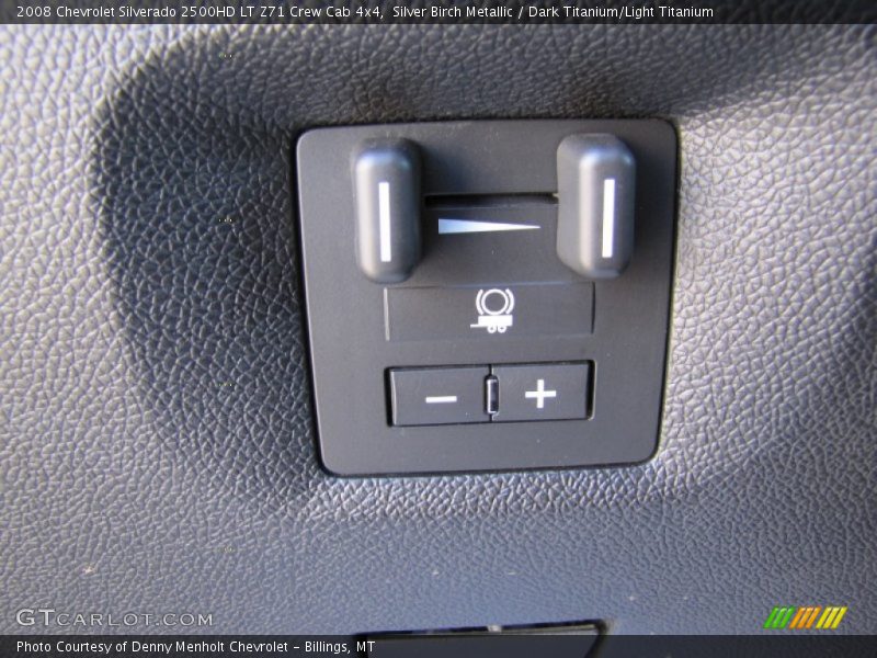 Silver Birch Metallic / Dark Titanium/Light Titanium 2008 Chevrolet Silverado 2500HD LT Z71 Crew Cab 4x4