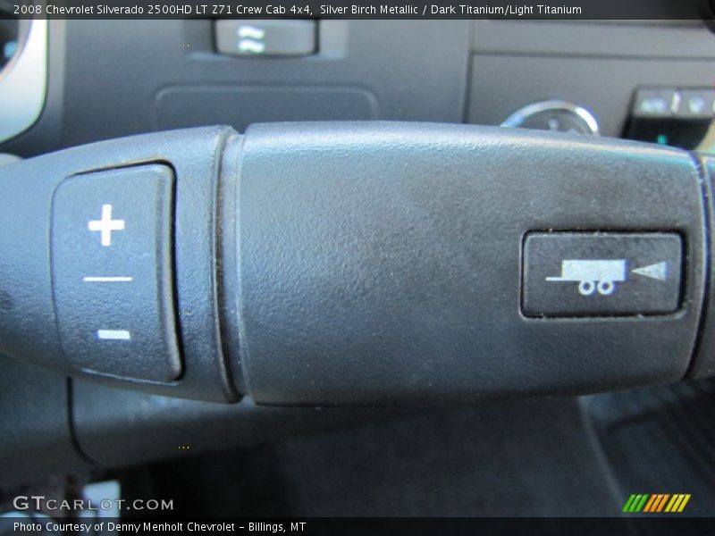 Silver Birch Metallic / Dark Titanium/Light Titanium 2008 Chevrolet Silverado 2500HD LT Z71 Crew Cab 4x4