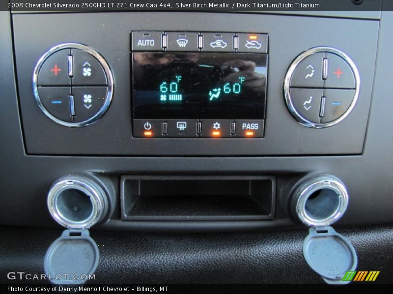 Silver Birch Metallic / Dark Titanium/Light Titanium 2008 Chevrolet Silverado 2500HD LT Z71 Crew Cab 4x4