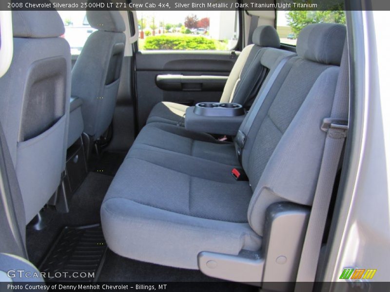 Silver Birch Metallic / Dark Titanium/Light Titanium 2008 Chevrolet Silverado 2500HD LT Z71 Crew Cab 4x4