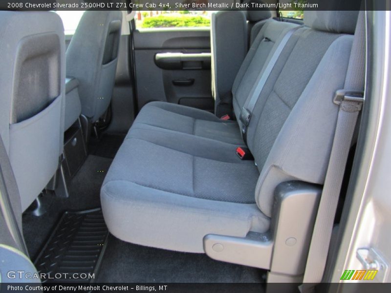 Silver Birch Metallic / Dark Titanium/Light Titanium 2008 Chevrolet Silverado 2500HD LT Z71 Crew Cab 4x4