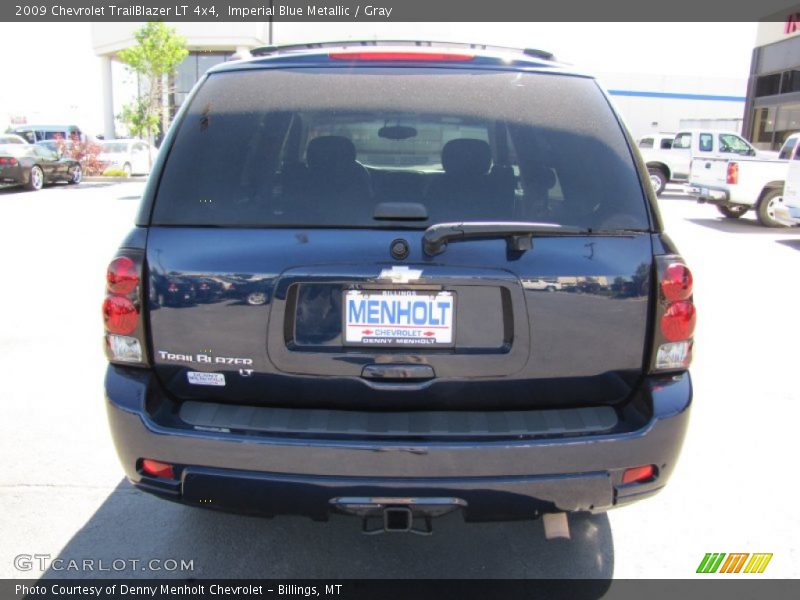 Imperial Blue Metallic / Gray 2009 Chevrolet TrailBlazer LT 4x4