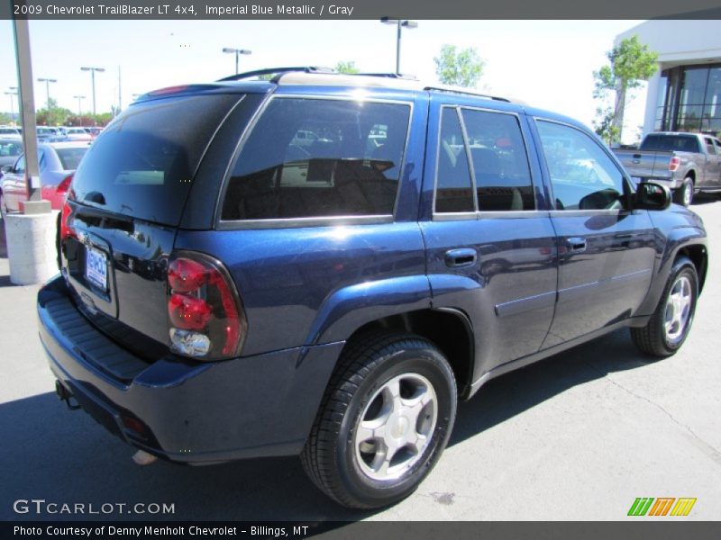 Imperial Blue Metallic / Gray 2009 Chevrolet TrailBlazer LT 4x4