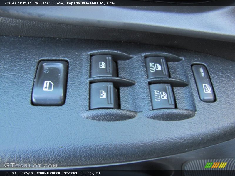 Imperial Blue Metallic / Gray 2009 Chevrolet TrailBlazer LT 4x4