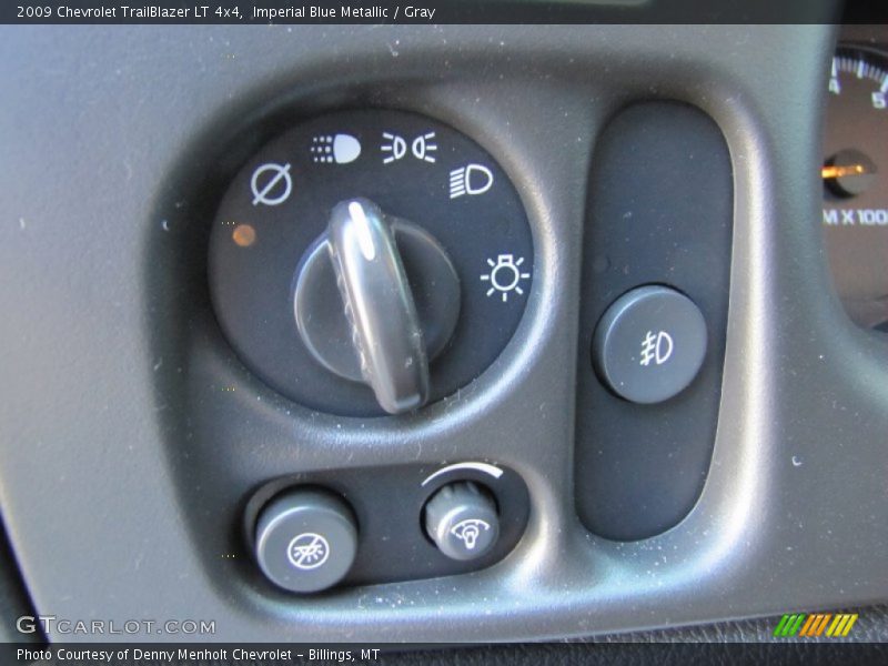Imperial Blue Metallic / Gray 2009 Chevrolet TrailBlazer LT 4x4