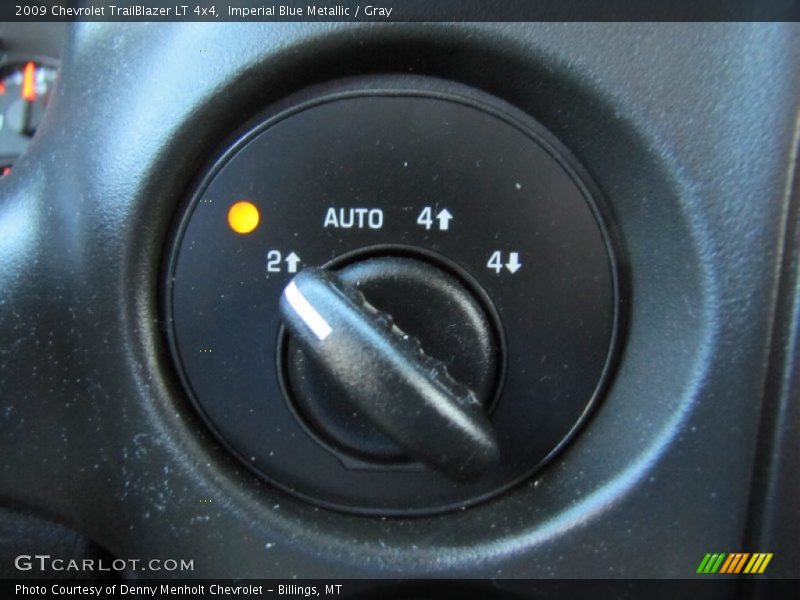 Imperial Blue Metallic / Gray 2009 Chevrolet TrailBlazer LT 4x4