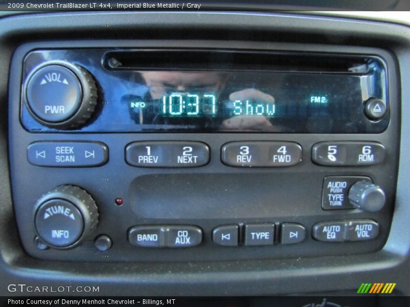 Imperial Blue Metallic / Gray 2009 Chevrolet TrailBlazer LT 4x4