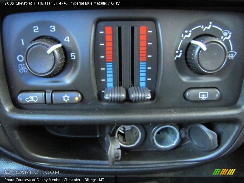 Imperial Blue Metallic / Gray 2009 Chevrolet TrailBlazer LT 4x4