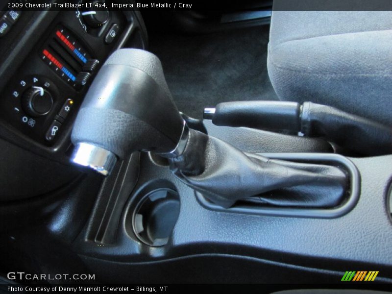 Imperial Blue Metallic / Gray 2009 Chevrolet TrailBlazer LT 4x4