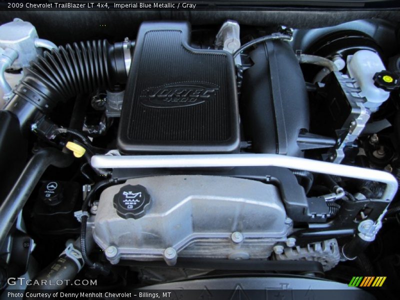Imperial Blue Metallic / Gray 2009 Chevrolet TrailBlazer LT 4x4