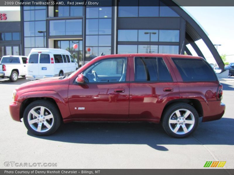 Red Jewel / Ebony 2009 Chevrolet TrailBlazer SS AWD