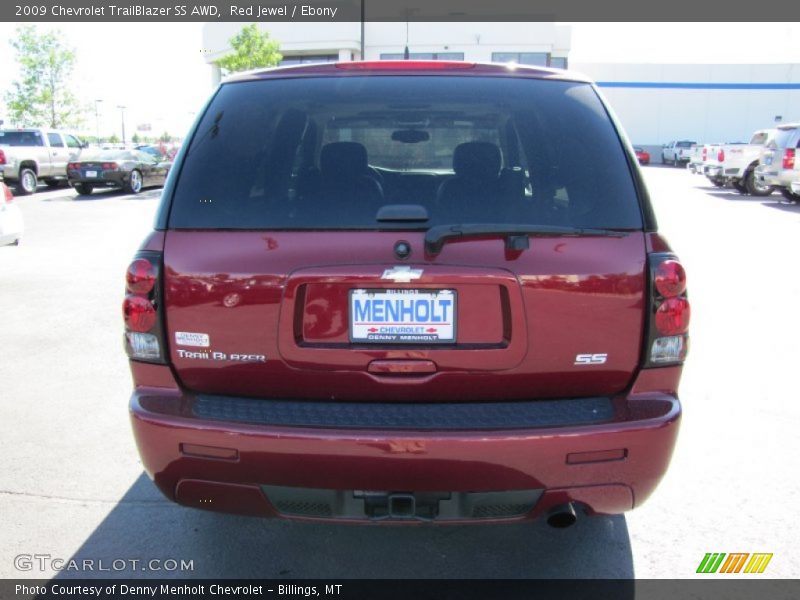 Red Jewel / Ebony 2009 Chevrolet TrailBlazer SS AWD