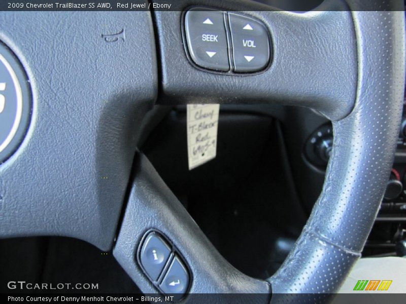 Red Jewel / Ebony 2009 Chevrolet TrailBlazer SS AWD