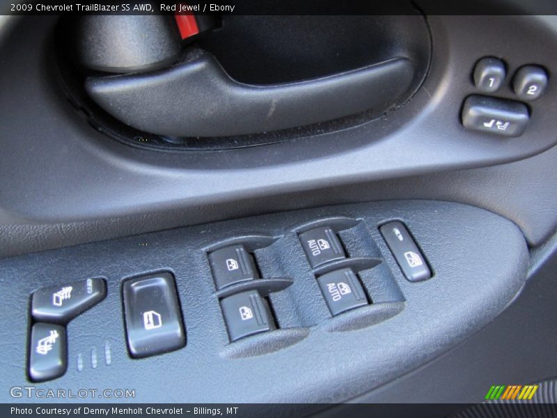 Controls of 2009 TrailBlazer SS AWD