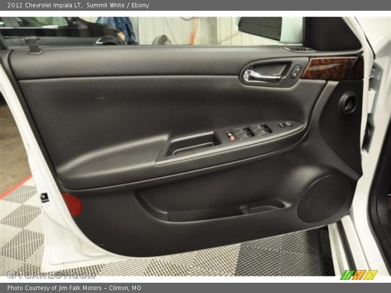 Summit White / Ebony 2012 Chevrolet Impala LT