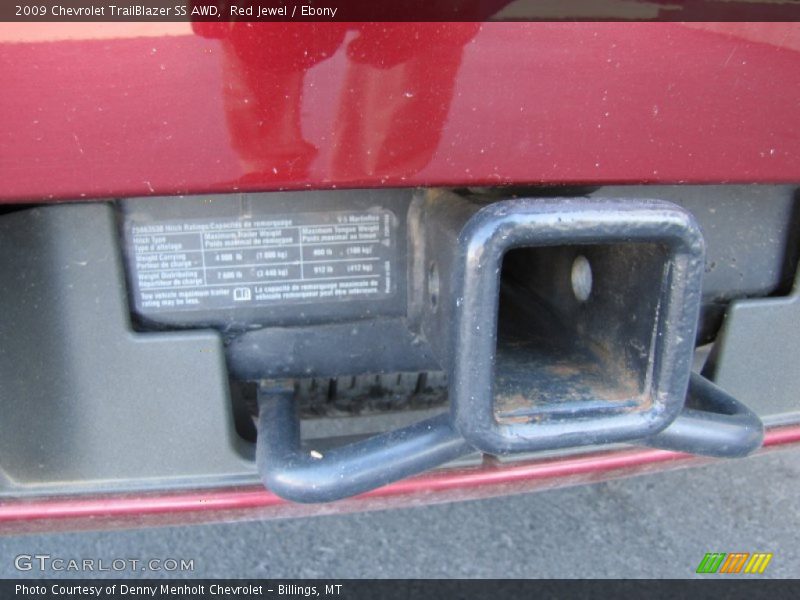Red Jewel / Ebony 2009 Chevrolet TrailBlazer SS AWD