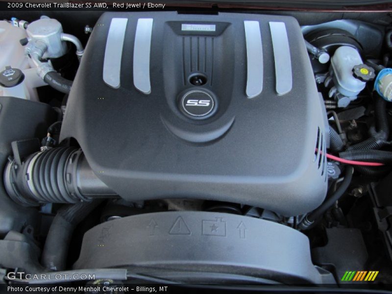 Red Jewel / Ebony 2009 Chevrolet TrailBlazer SS AWD