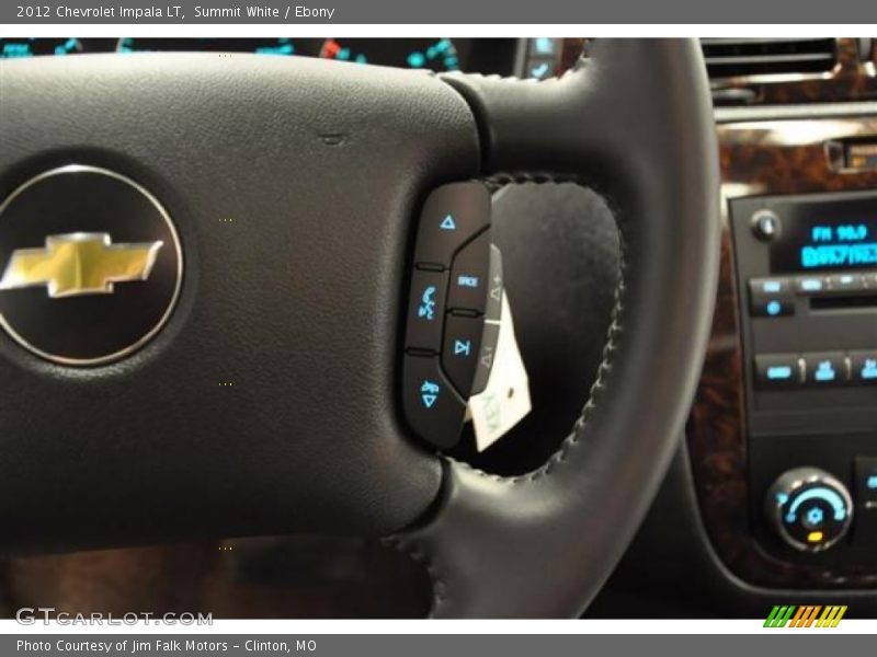 Summit White / Ebony 2012 Chevrolet Impala LT