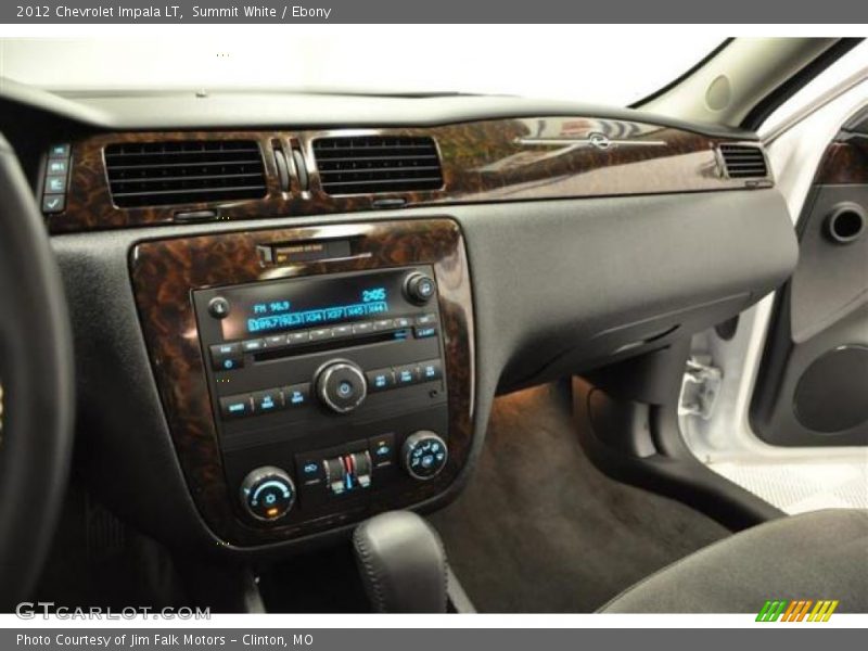 Summit White / Ebony 2012 Chevrolet Impala LT