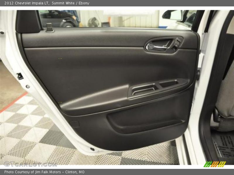 Summit White / Ebony 2012 Chevrolet Impala LT