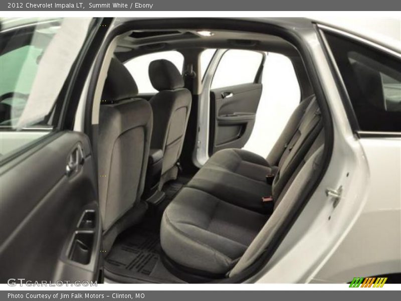 Summit White / Ebony 2012 Chevrolet Impala LT