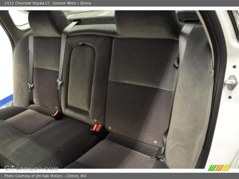 Summit White / Ebony 2012 Chevrolet Impala LT