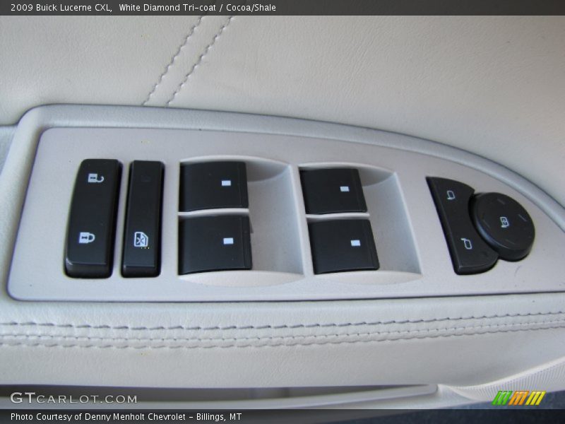 White Diamond Tri-coat / Cocoa/Shale 2009 Buick Lucerne CXL