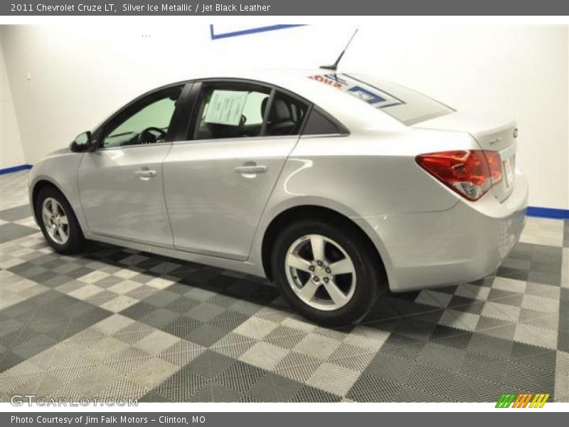 Silver Ice Metallic / Jet Black Leather 2011 Chevrolet Cruze LT