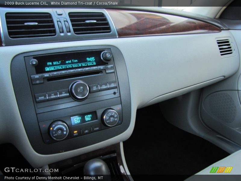 White Diamond Tri-coat / Cocoa/Shale 2009 Buick Lucerne CXL