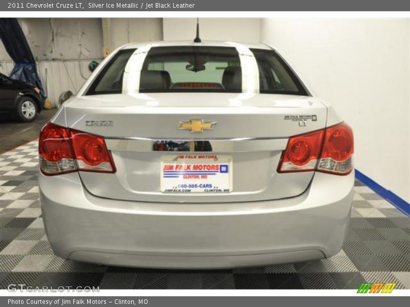 Silver Ice Metallic / Jet Black Leather 2011 Chevrolet Cruze LT