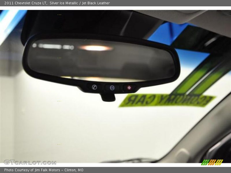 Silver Ice Metallic / Jet Black Leather 2011 Chevrolet Cruze LT