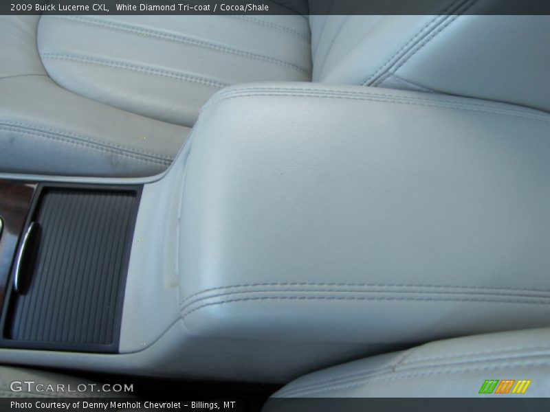 White Diamond Tri-coat / Cocoa/Shale 2009 Buick Lucerne CXL