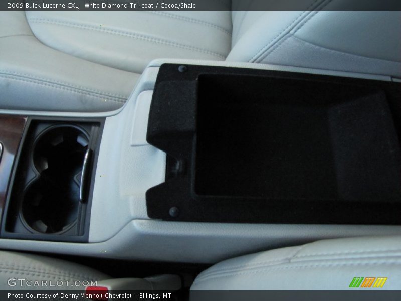 White Diamond Tri-coat / Cocoa/Shale 2009 Buick Lucerne CXL