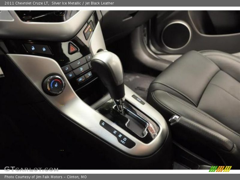 Silver Ice Metallic / Jet Black Leather 2011 Chevrolet Cruze LT