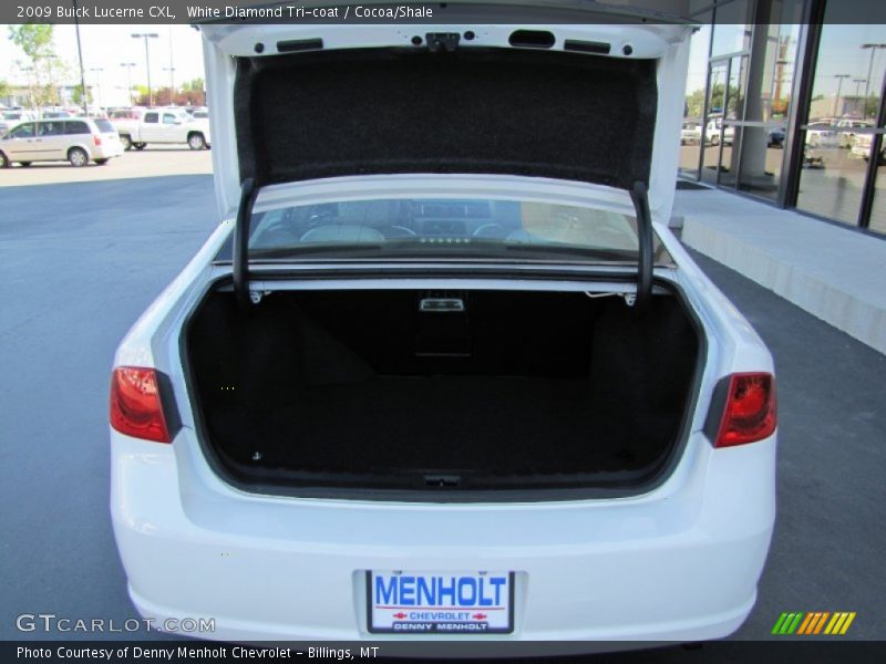 White Diamond Tri-coat / Cocoa/Shale 2009 Buick Lucerne CXL