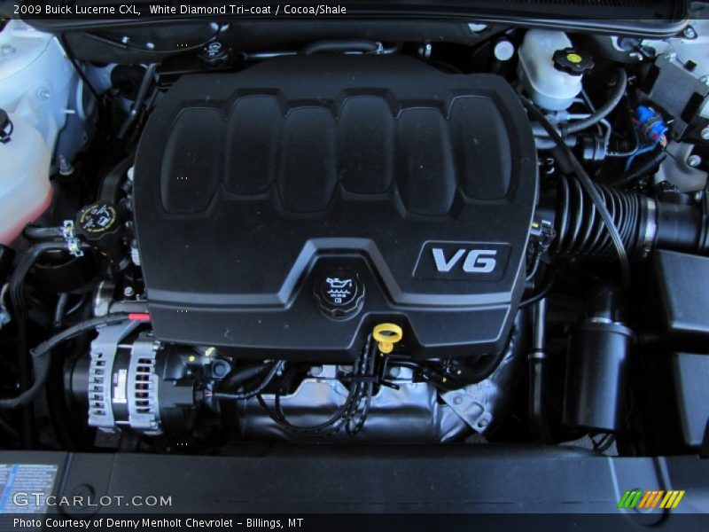 White Diamond Tri-coat / Cocoa/Shale 2009 Buick Lucerne CXL