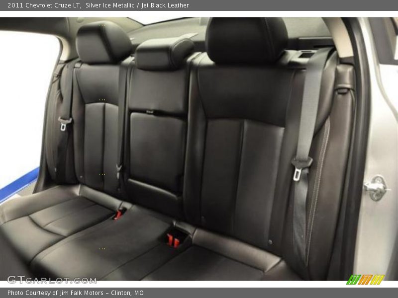 Silver Ice Metallic / Jet Black Leather 2011 Chevrolet Cruze LT