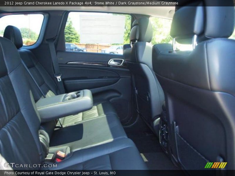 Stone White / Dark Graystone/Medium Graystone 2012 Jeep Grand Cherokee Laredo X Package 4x4