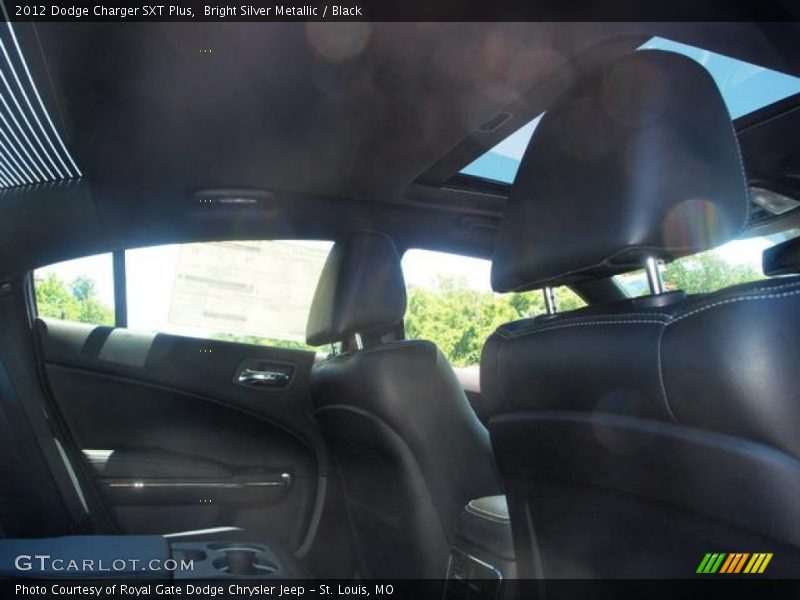 Bright Silver Metallic / Black 2012 Dodge Charger SXT Plus