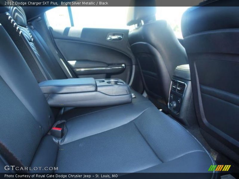Bright Silver Metallic / Black 2012 Dodge Charger SXT Plus