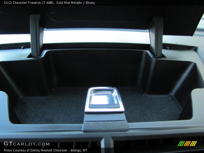 Gold Mist Metallic / Ebony 2012 Chevrolet Traverse LT AWD