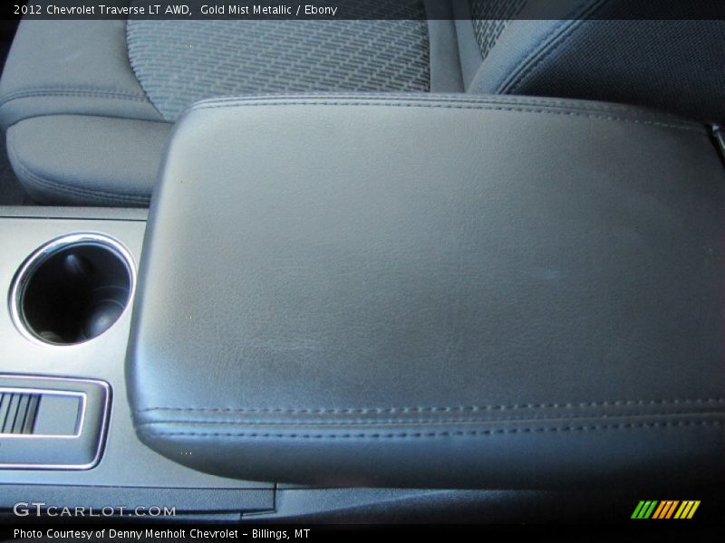 Gold Mist Metallic / Ebony 2012 Chevrolet Traverse LT AWD