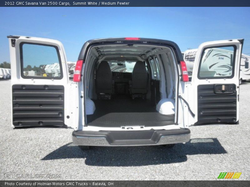 Summit White / Medium Pewter 2012 GMC Savana Van 2500 Cargo