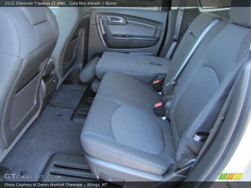 Gold Mist Metallic / Ebony 2012 Chevrolet Traverse LT AWD