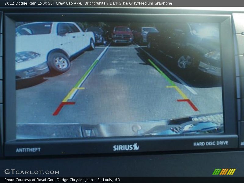 Bright White / Dark Slate Gray/Medium Graystone 2012 Dodge Ram 1500 SLT Crew Cab 4x4