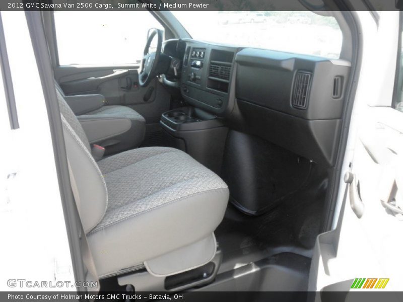 Summit White / Medium Pewter 2012 GMC Savana Van 2500 Cargo