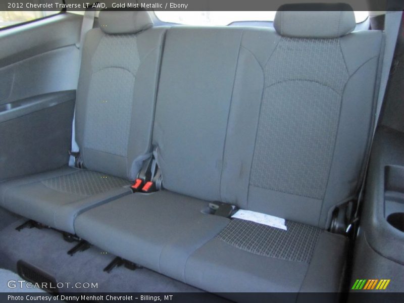 Gold Mist Metallic / Ebony 2012 Chevrolet Traverse LT AWD